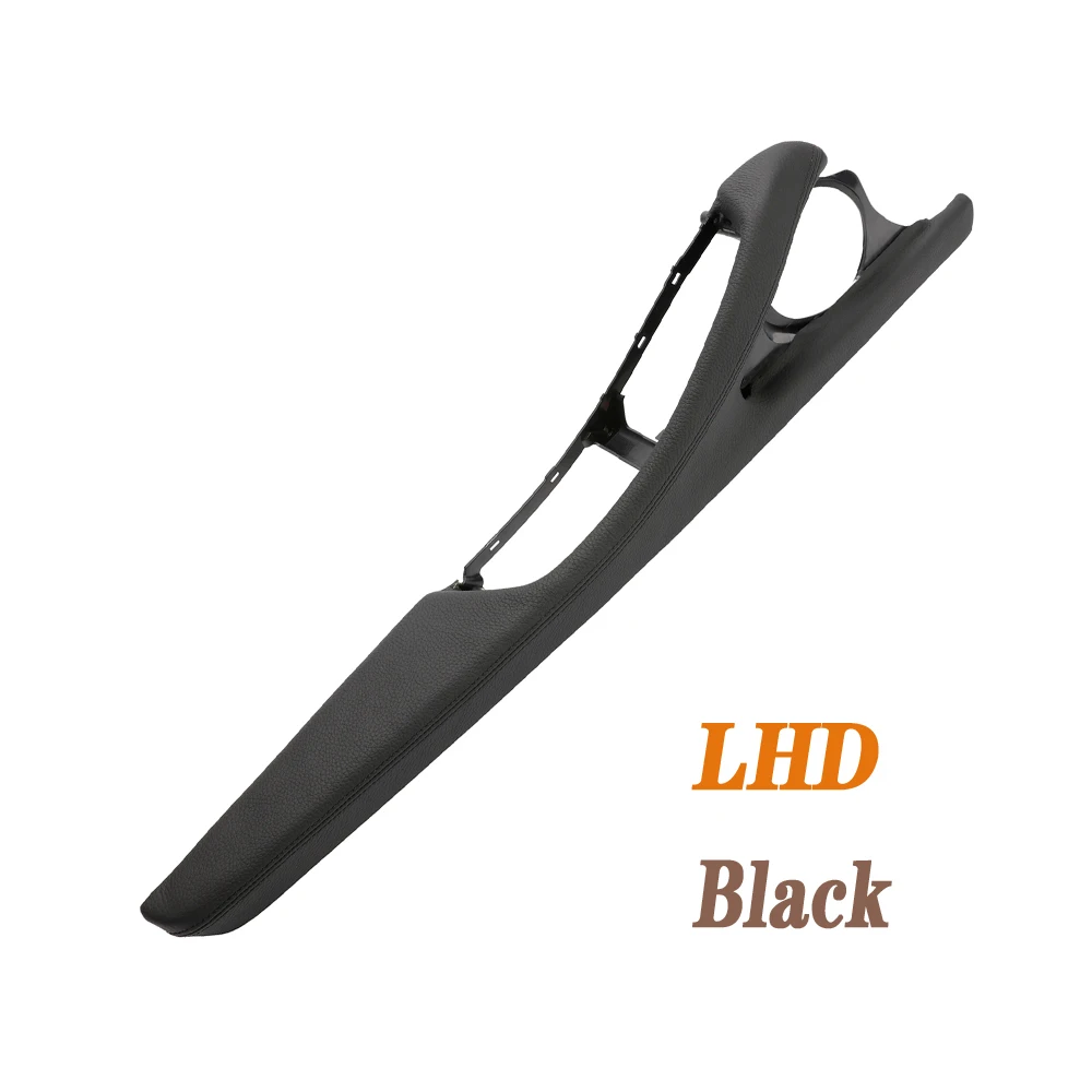 Кожаная ручка для водителя автомобиля LHD внутренняя дверная Наружная рамка