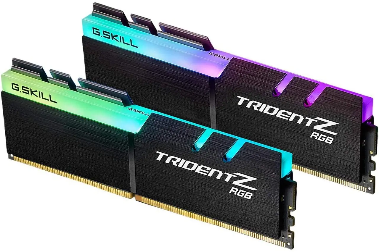 

G.Skill Trident Z RGB серия 64 ГБ (2x32 Гб) 2,4-контактный SDRAM (Φ) DDR4 288 PC4-28800 3600 V двухканальный Рабочий стол