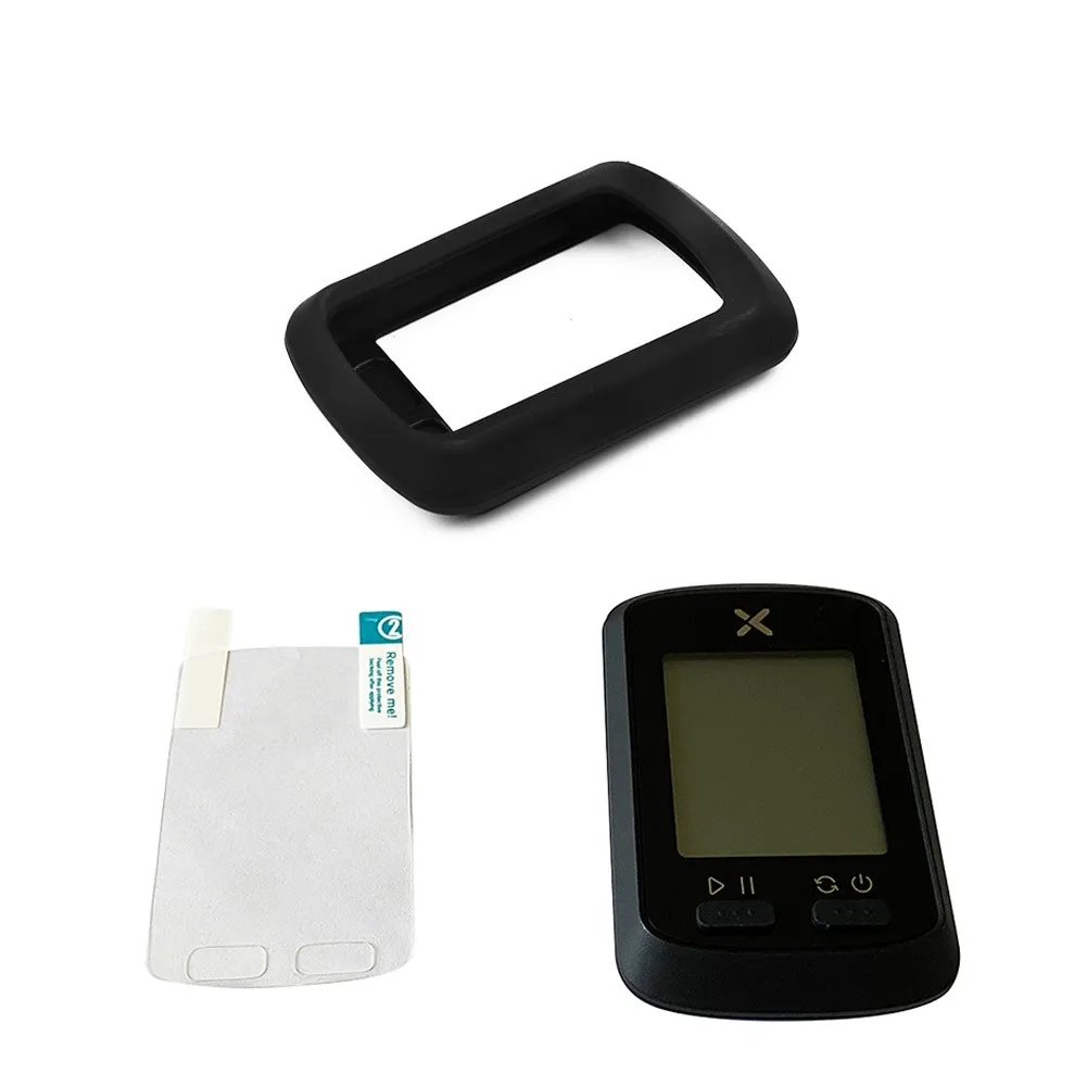

Bike Computer Screen Protector Cover + Protective Case For Xoss G Plus + Protective Film Clear Protection Cycling Protection