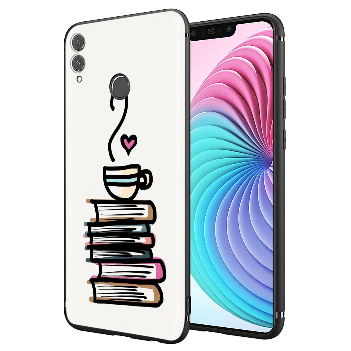 Силиконовый чехол YIMAOC для Huawei Mate 30 20 Honor 10 8x Nova 3i 3 P30 Lite Pro с изображением кофе вина