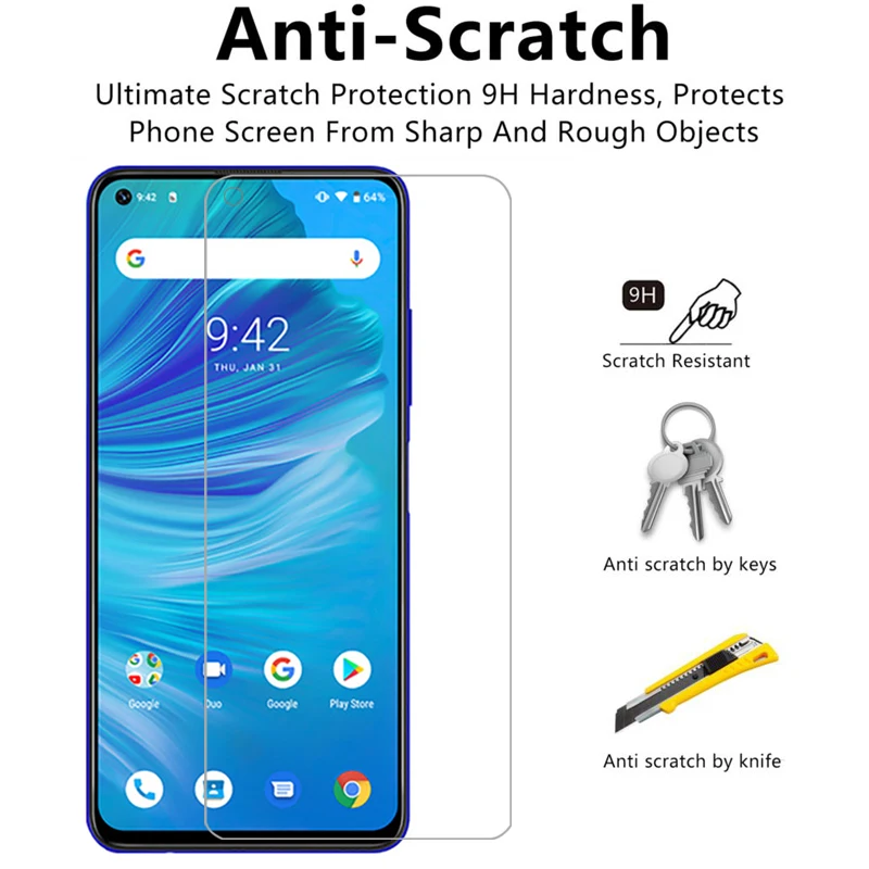 Защитное стекло для экрана umidigi f2 закаленное umi digi f 2 2f umidigif2 umif2 6 53 защитная пленка