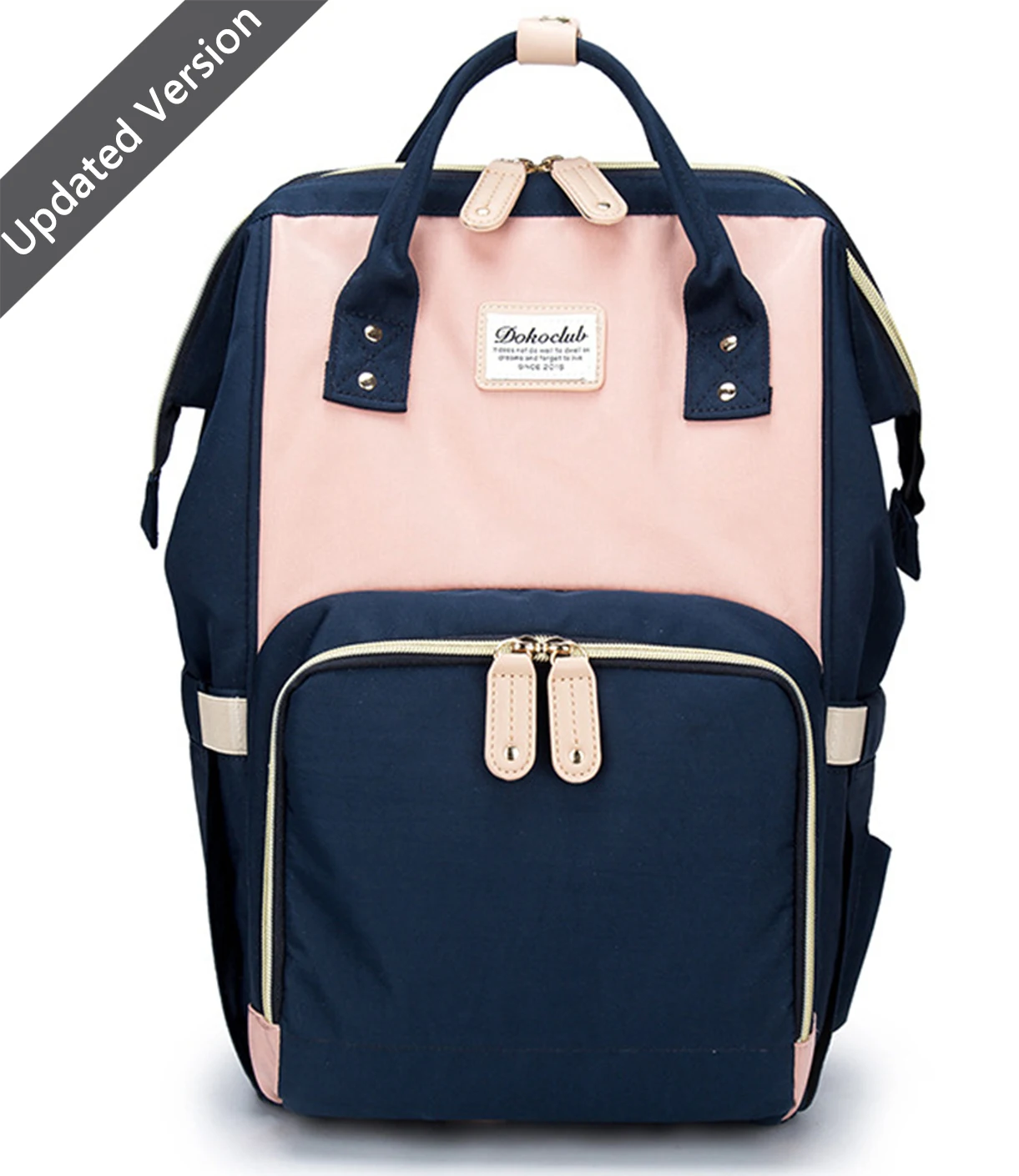 

Nursing Bag Large Capacity Mommy Baby Diaper Bag Travel Diaper Backpack for Stroller Outdoor Travel