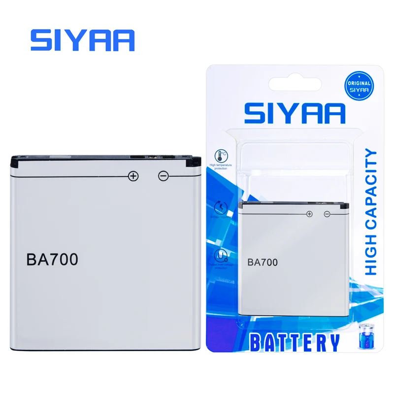 SIYAA батарея для телефона BA700 Sony ST18i MT15i MT16i MK16i MT11i ST21i ST23i сменные батареи 1480 мАч
