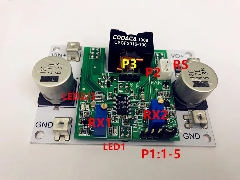 Автоматический Бак блок питания постоянного тока с регулируемым постоянным