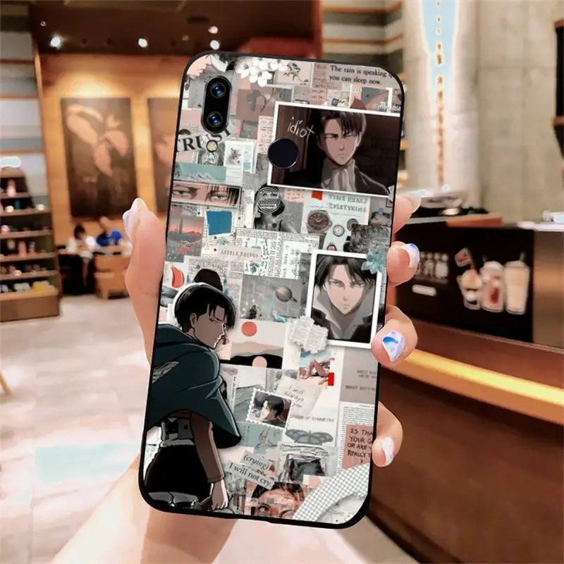 

Levi Ackerman Phone Cases For Xiaomi Redmi note 7 8 9 t k30 max3 9 s 10 pro lite