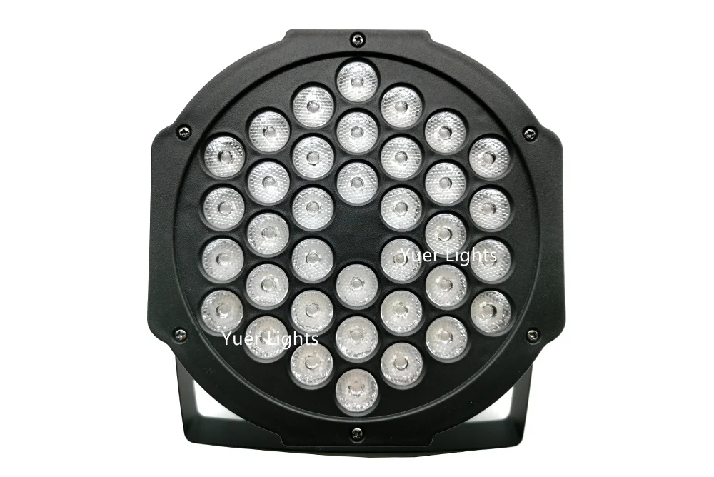 1 шт./лот светодиодный Par огни 36X 3W RGB светодиодный сценический свет DMX512 Par огни подходят для дискотеки DJ проектор машины вечерние украшения для дома
