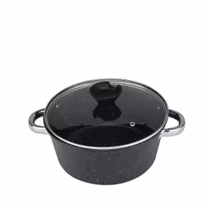 Кастрюля для супа с антипригарным покрытием 24 см универсальная вместительная