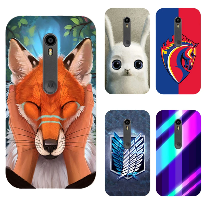 Для Motorola Moto G3 (G 3nd) Gen XT1552 XT1541 XT1542 XT1543 цветные силиконовые мягкие чехлы из ТПУ для