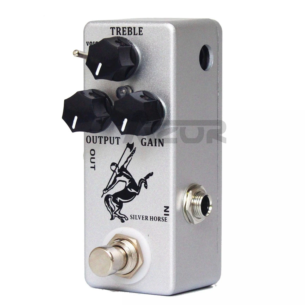 Mosky Silver Horse Overdrive/увеличивающая педаль для гитарных эффектов на основе Klon Centaur 9 В