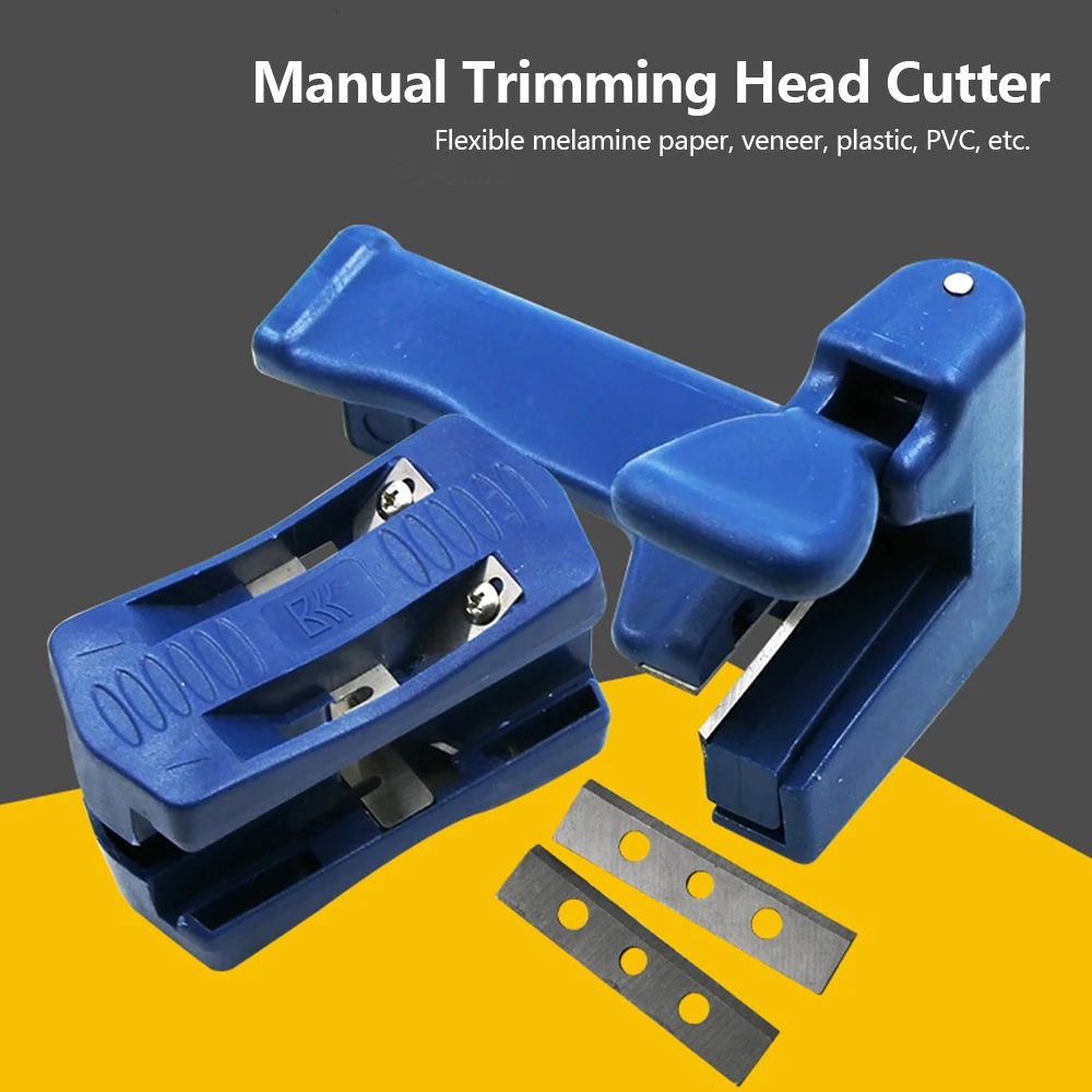 

Кромкооблицовочный станок для деревообработки, триммер с двойными прямыми кромками из ПВХ, инструмент для выравнивания пластика, плотника,...