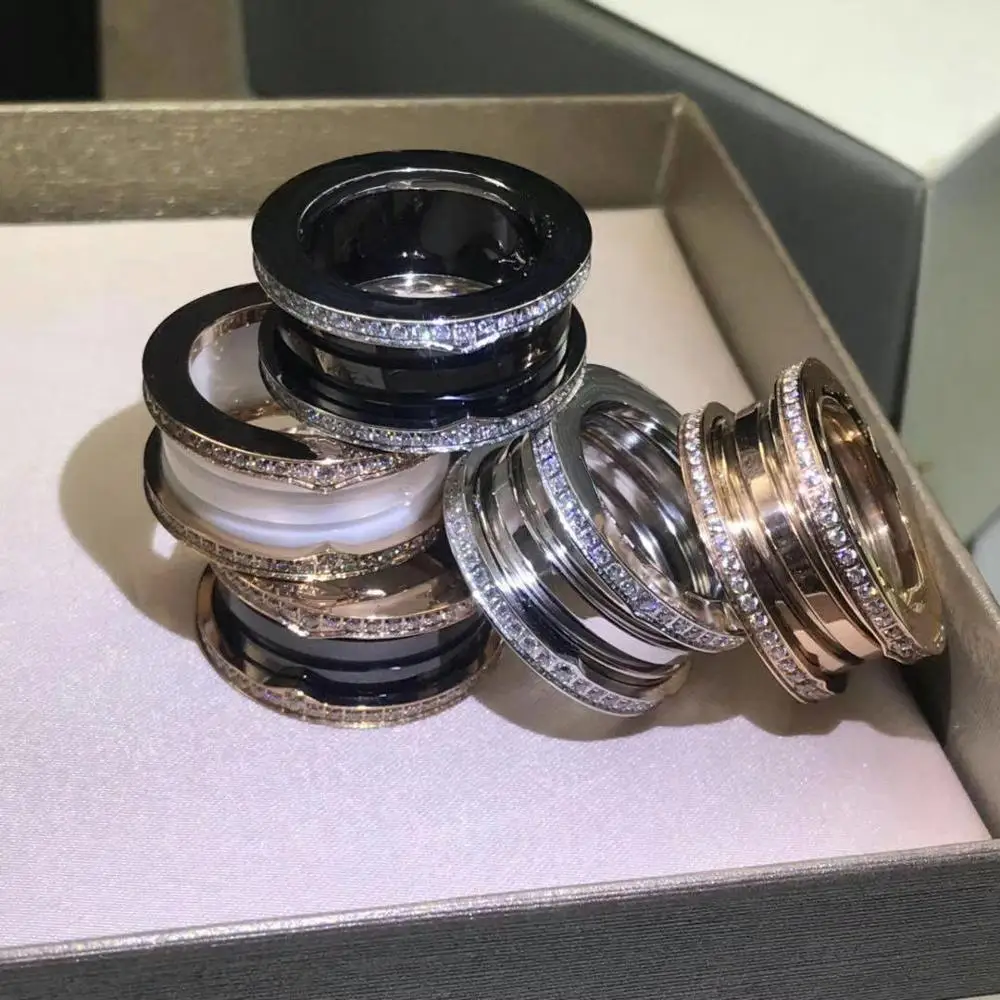 Лидер продаж классическое Оригинальное кольцо с микро ярлыком модное пружиной и