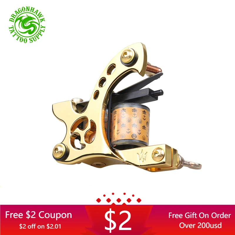 Профессиональная татуировочная машина новинка хит продаж пистолет Dragonhawk