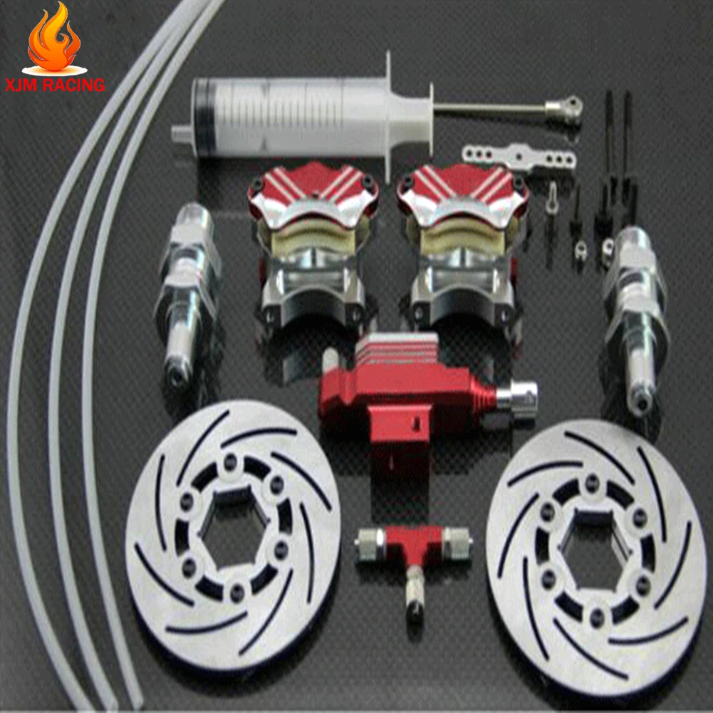 Переднее колесо гидравлическая тормозная система для 1/5 GTB Racing Hpi Rofun Rovan Km Mcd Baja 5T 5B