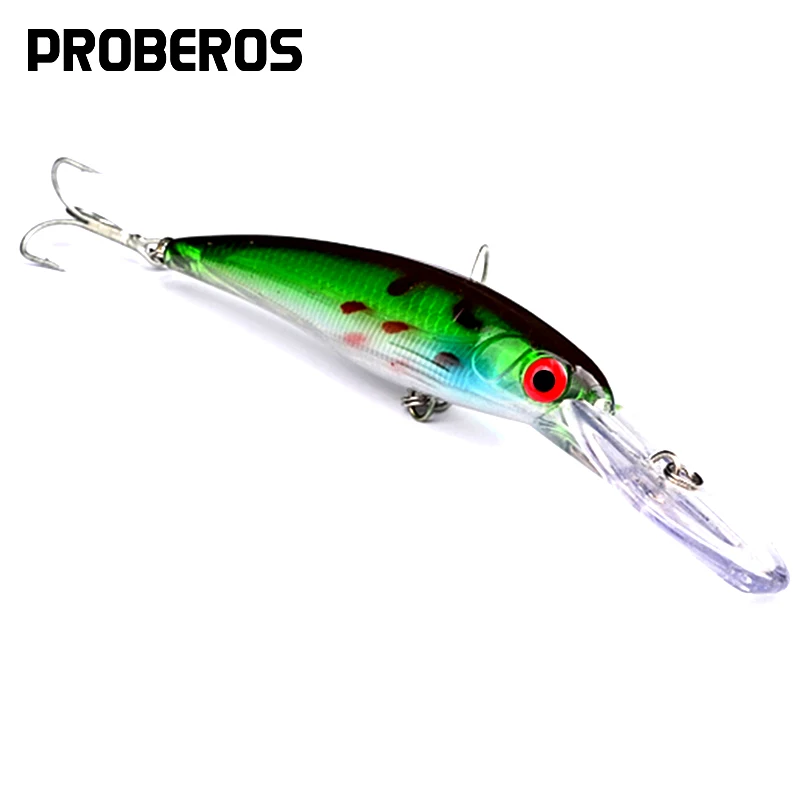 PROBEROS рыболовная приманка 33 34 г 1 17 унции 6 цветов 5 дюйма 16 см снасть 1/0 # крючок из