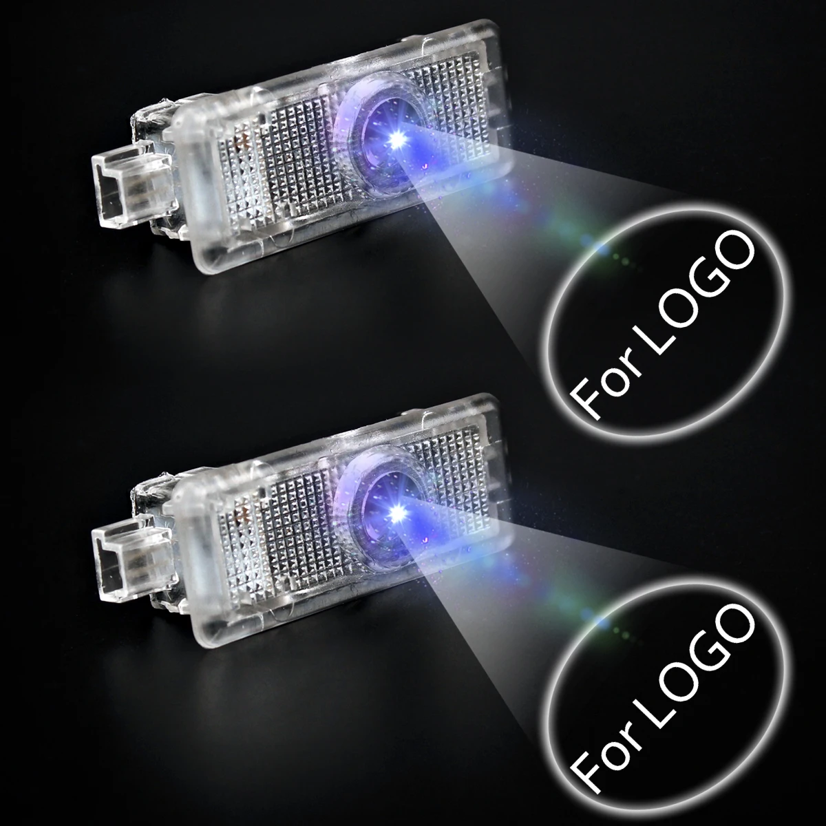 2 шт. светильник для проектора с логотипом автомобиля Для AMG Mercedes Benz CLA A207 W218 CLS C207