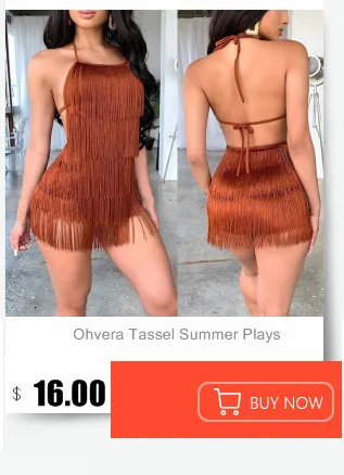 Ohvera Спагетти ремень Bodycon Комбинезоны для женщин сексуальный комбинезон с открытой спиной женский элегантный комбинезон