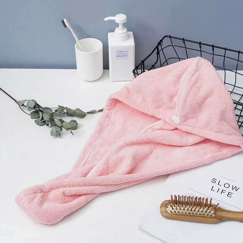 1 шт. микрофибра после душа для сушки волос обертывание женщин и девочек дамское