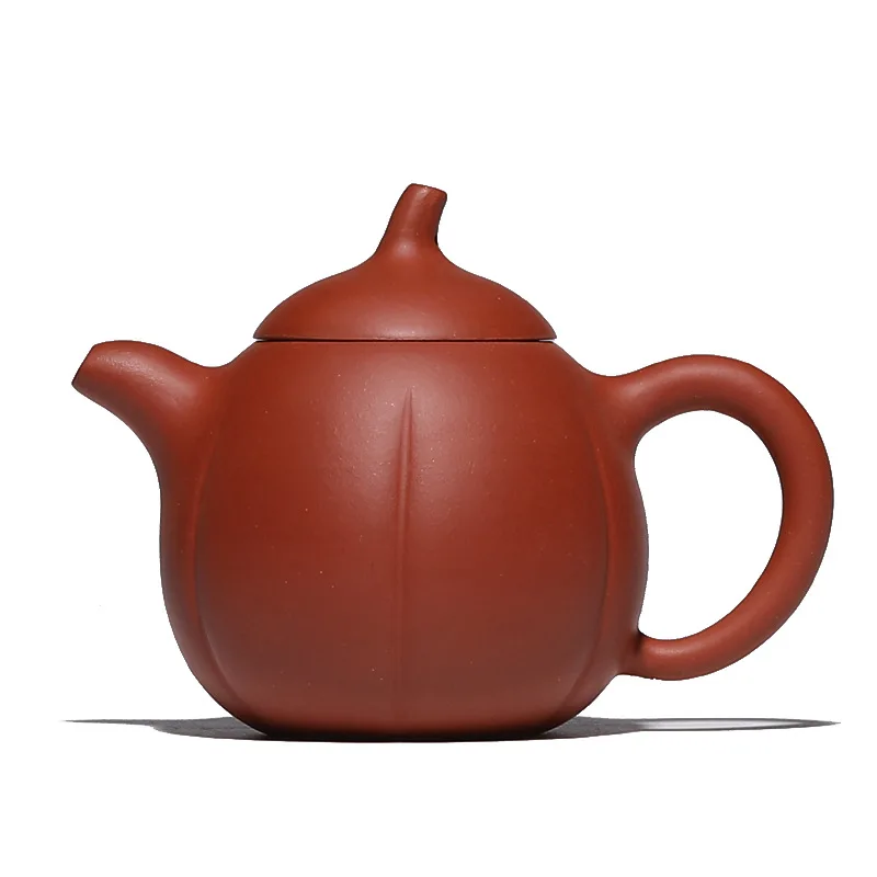 

Yixing Zisha teapot raw ore clear cement Jingua teapot 200ml kungfu tea set gift