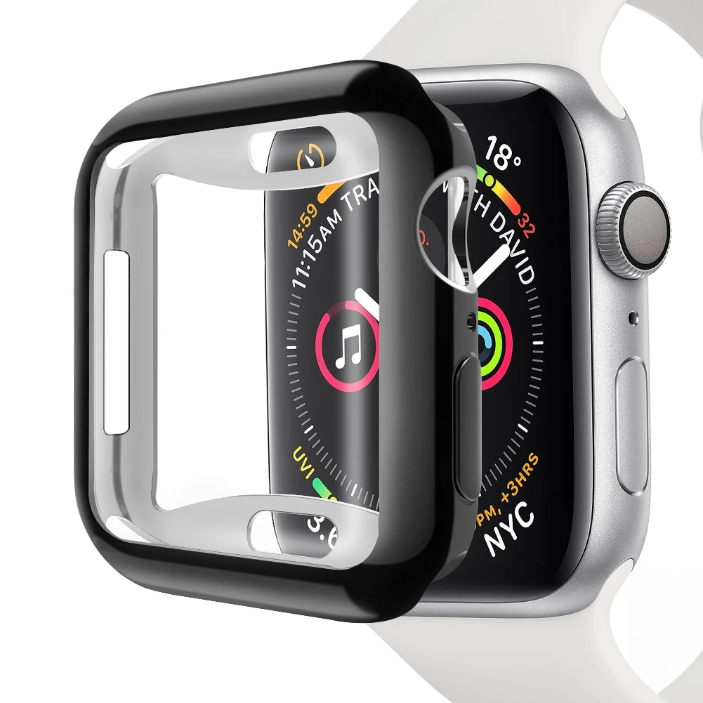 ProBefit защитный чехол для Apple Watch 5, 4, 3, 2, 1, 360, защитный чехол для экрана, полный Чехол, 40 мм, 44 мм, аксессуары для часов