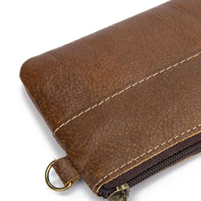 Высококачественный модный кожаный кошелек для монет женщин и мужчин карт клатч