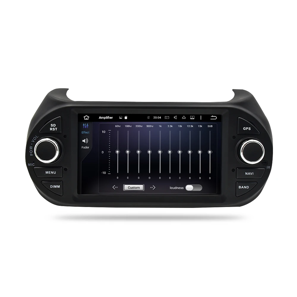 4 грамма Android 9 0 автомобильный стерео dvd головное устройство для Fiat Fiorino 2008 2015 Qubo
