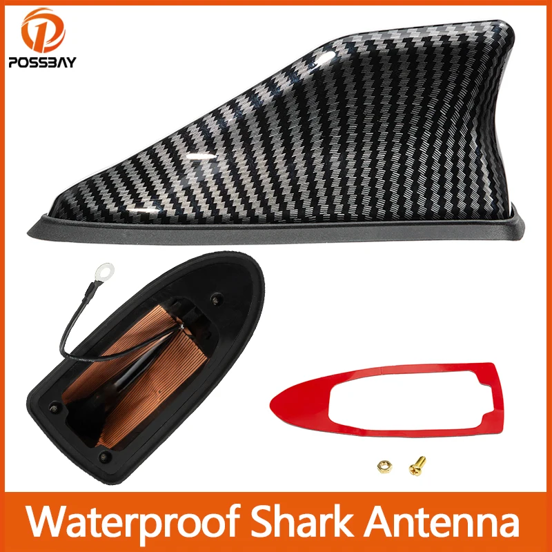 

For Nissan Qashqai X-Trail X Trail J10 J11 T31 T32 Car Waterproof Shark Fin Roof Antenna Radio Signal Aerials Exterior Parts