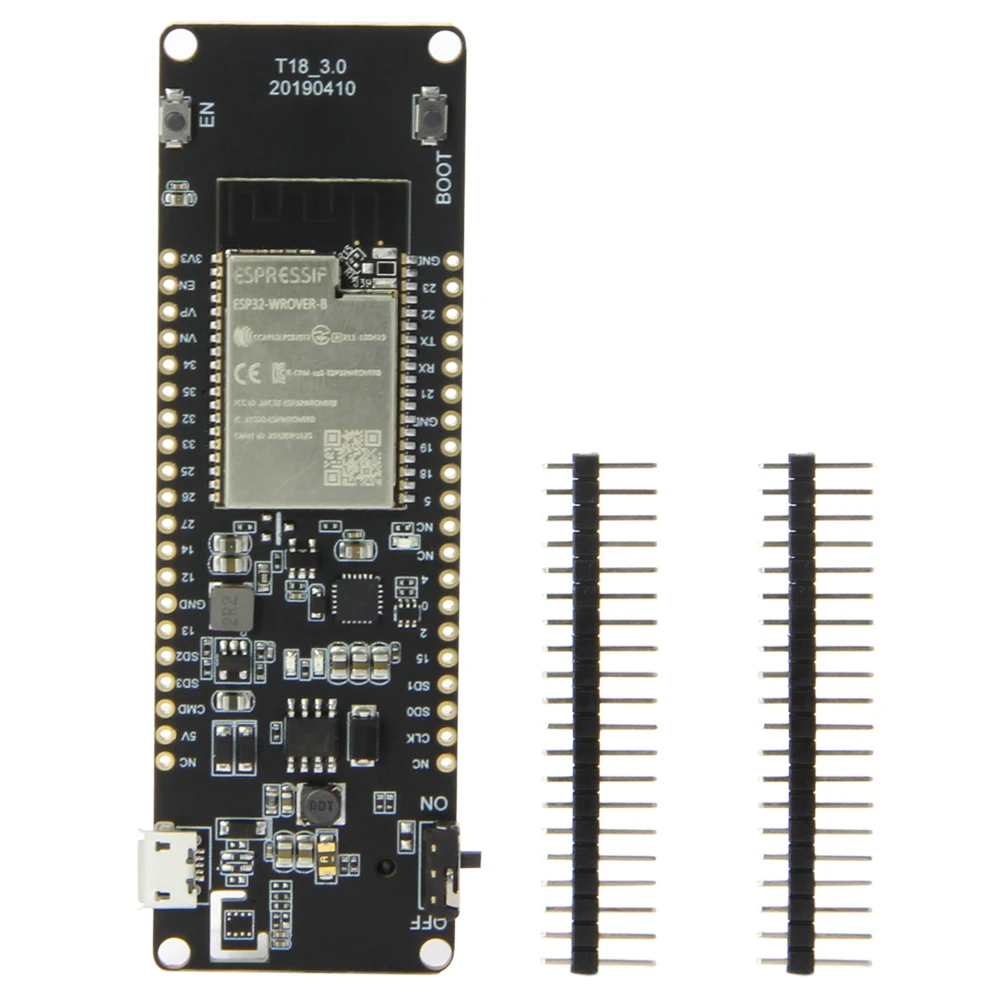 ESP32-WROVER-B макетная плата TTGO T-энергии ESP32 8 Мбайт PSRAM WiFi и Bluetooth модуль 18650 Батарея оболочки
