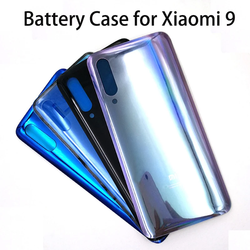 Оригинальный чехол для задней крышки корпуса Xiaomi 9 Mi9 Mi Сменный Чехол из гладкой