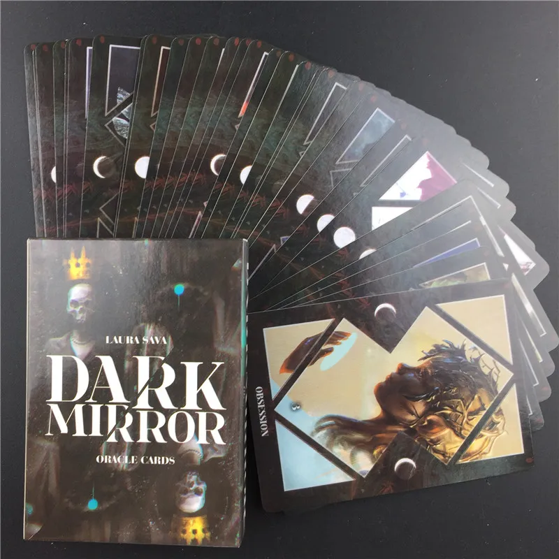 Темное зеркало отзывы. Dark Mirror Таро. Оракулы с картой зеркало. Оракл Таро темное. Оракул темное зеркало.