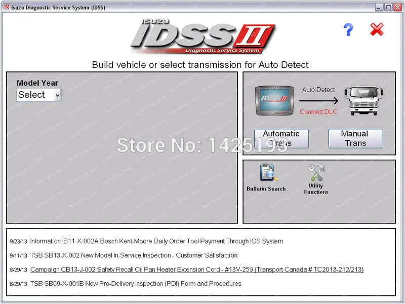Для Isuzu диагностическая система обслуживания (IDSS) II [2020]+ лицензия|diagnostic system|idss