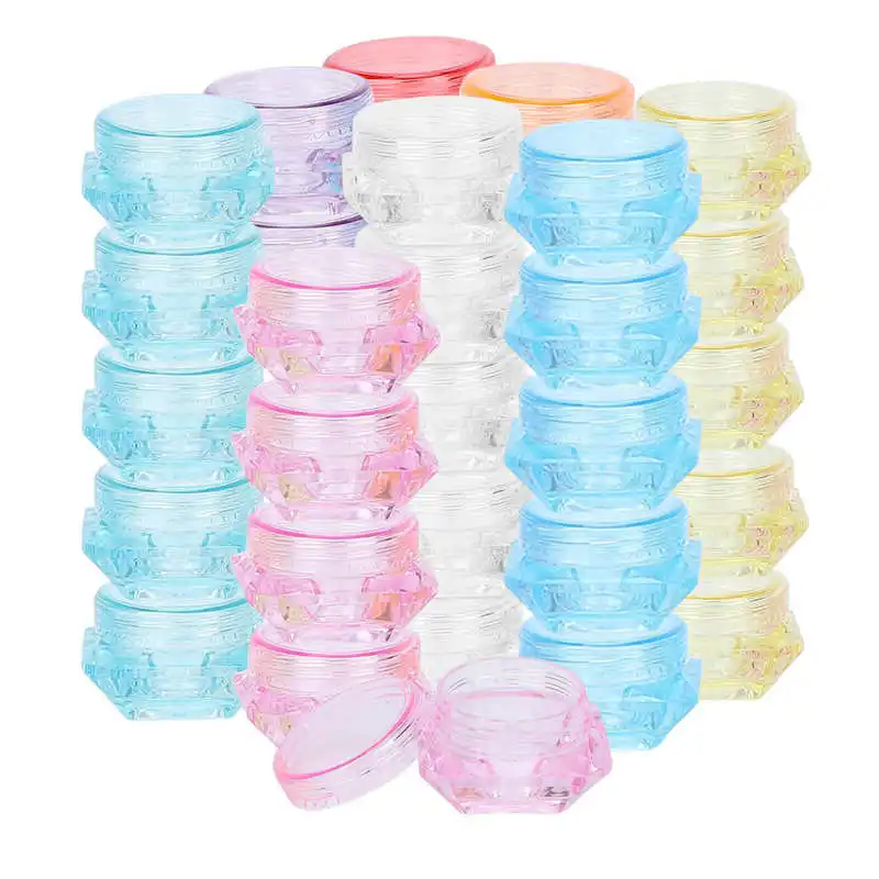 

Контейнеры для образцов 8 Разных Цветов, 3 мл, небольшие контейнеры для деловых поездок, дома, путешествий