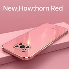 Чехол с квадратным покрытием для Xiaomi Poco X3 Pro NFC gt, противоударный Модный Тонкий силиконовый чехол-накладка для Pocophone POCO F3 M3 M2 Pro X2