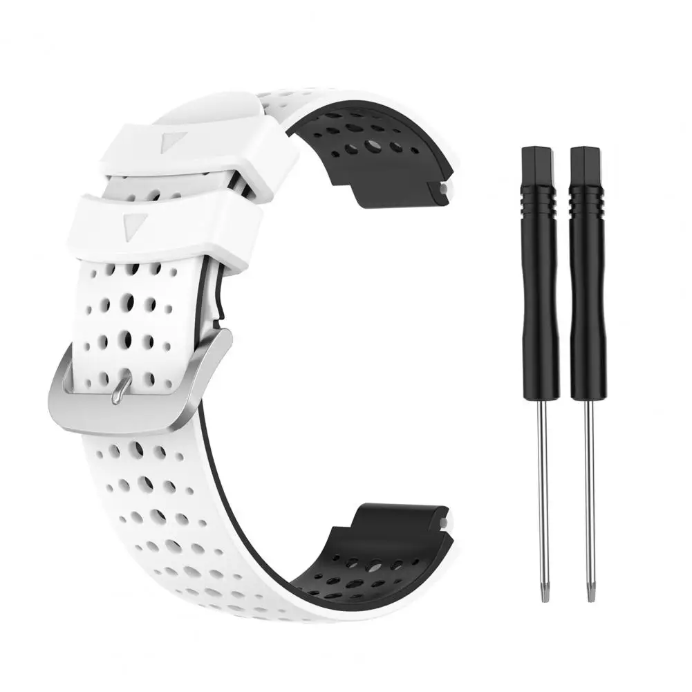 Спортивный ремешок для часов удобный портативный цветной силиконовый браслет