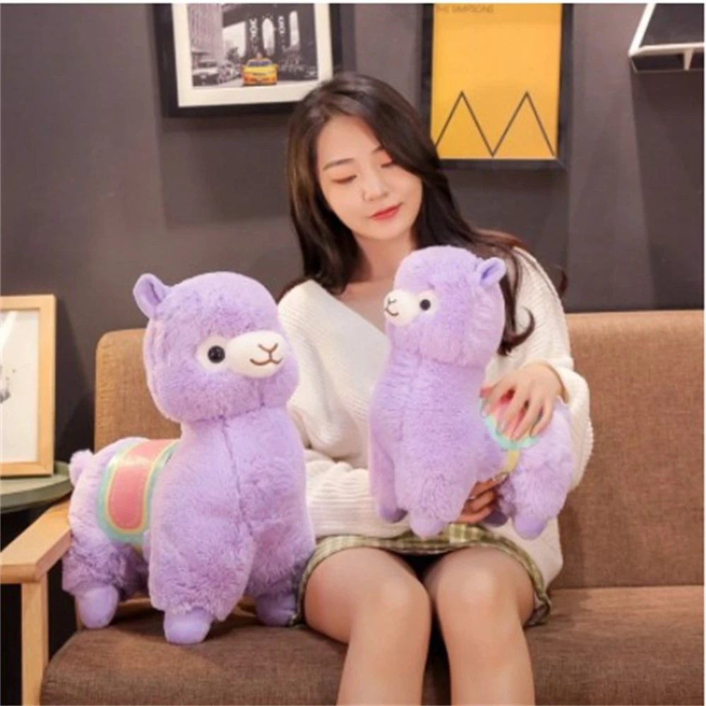 Лидер продаж милая плюшевая игрушка-альпака 35 см/50 см мягкая игрушка-Зверюшка