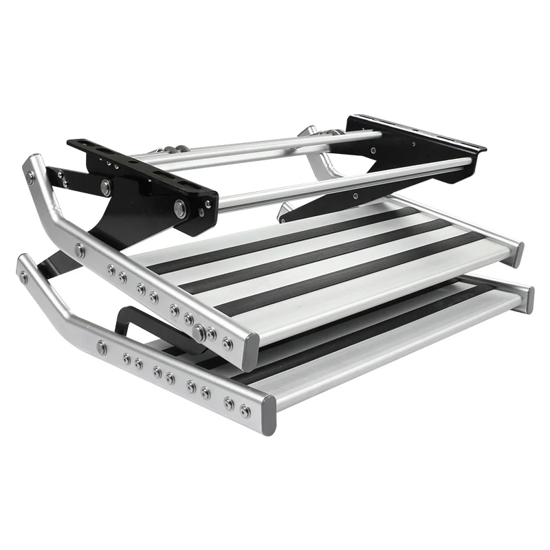 Автофургон HEYRV ручной двойной двухступенчатый нескользящий тренер лестница для