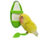 Контейнер для корма для птиц кормушка для попугаев, пластиковый подвесной контейнер для пищевых продуктов с подставкой, аксессуары для домашних животных