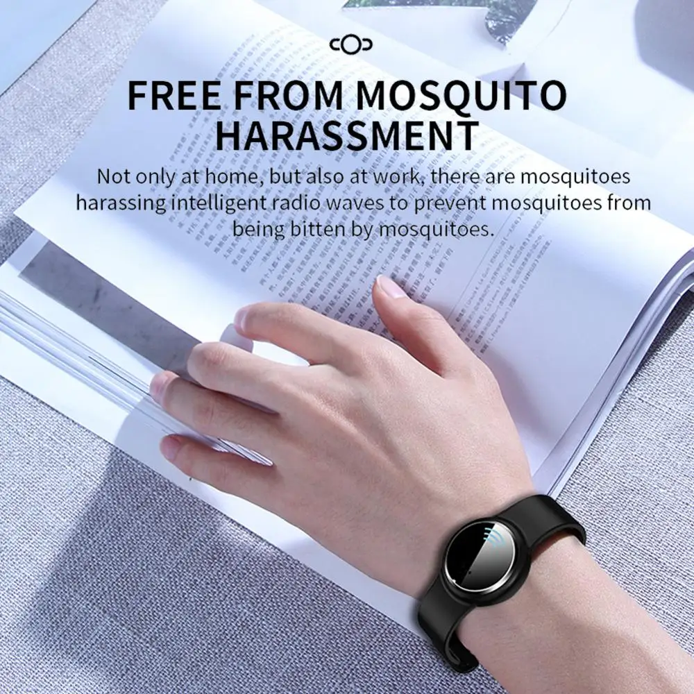 Водонепроницаемый браслет против комаров в капсулах насекомых Жуков