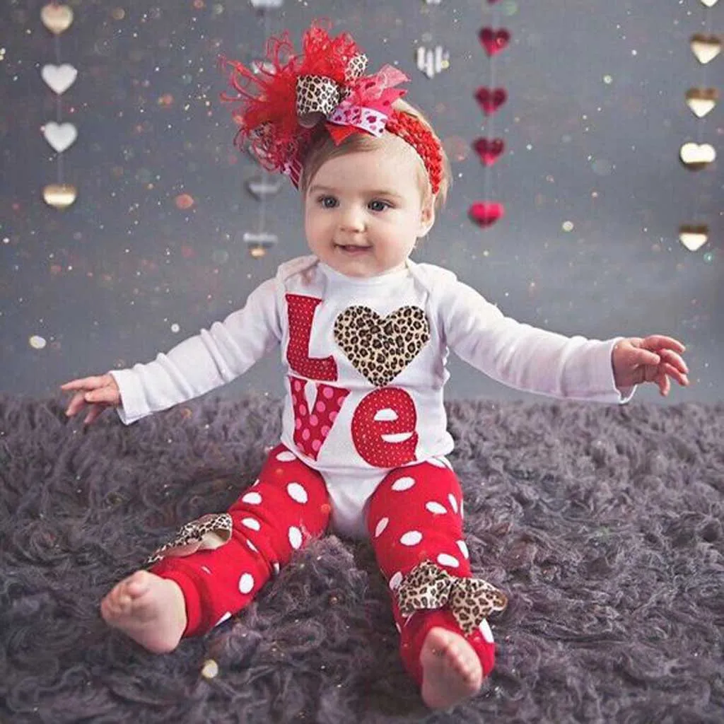 2019 г. Одежда для маленьких девочек леопардовые малышей и комбинезон с надписью