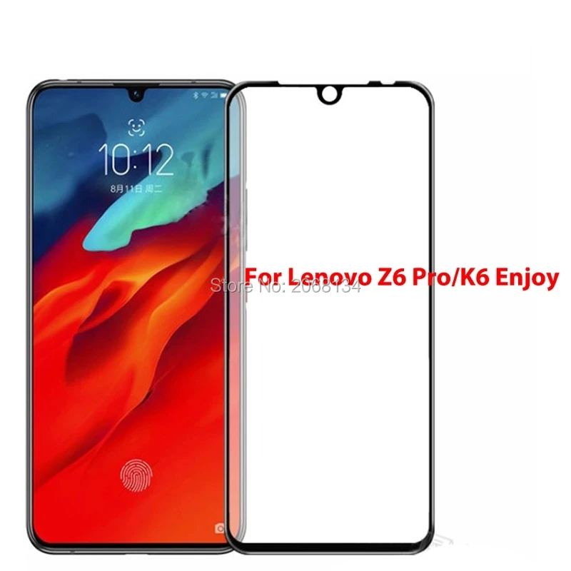 

3D Tempered Glass For Lenovo Z6 Pro L78051 Full Cover 9H Protective film Screen Protector For Lenovo K6 Enjoy Guard