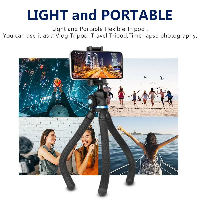 ULANZI Профессиональный штатив Гибкий Осьминог для DSLR SLR Компактные цифровые камеры