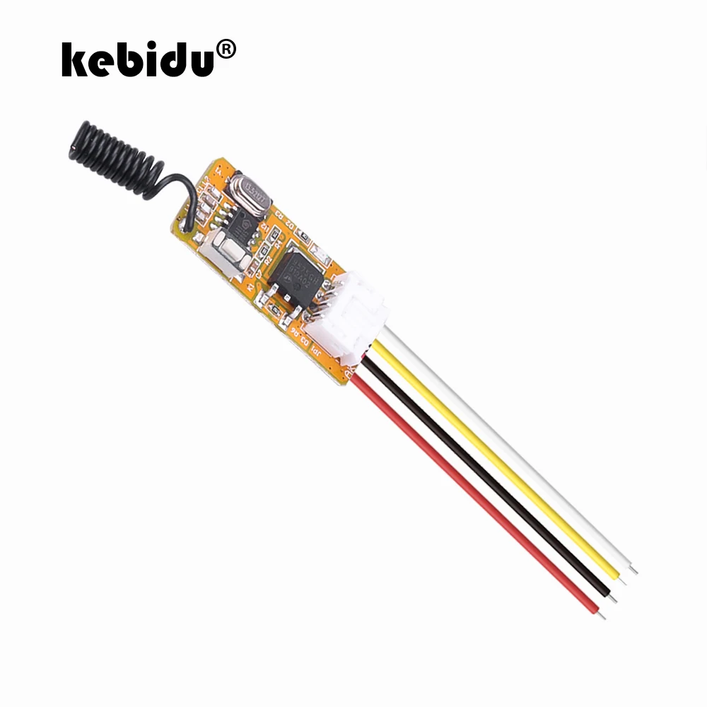 433 МГц 1 2 CH RF релейный приемник реле дистанционный переключатель DC 3V 12V пульт