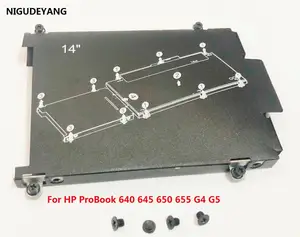NIGUDEYANG Новинка для HP ProBook 640 645 650 655 G4 G5 SATA HDD SSD 2,5 кронштейн для жесткого диска Рамка