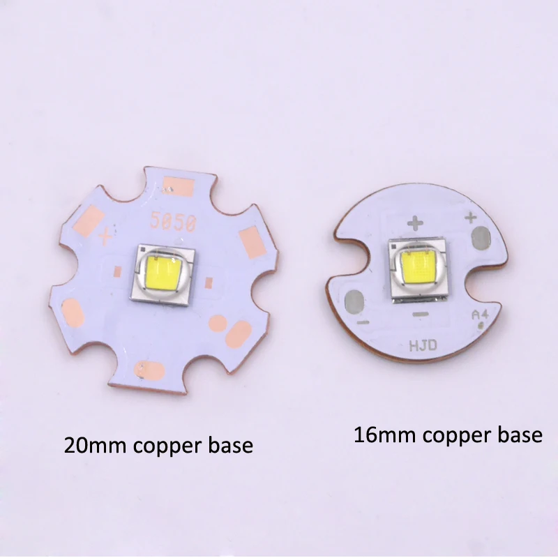 Luminus SST40 SST40.2 led etter 15 Вт 7000 к холодный белый на 16 мм/20 мм DTP медная плата с прокладкой