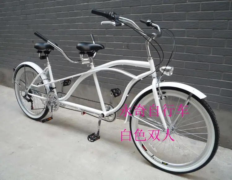 

Двухместный велосипед в стиле ретро, двухместный велосипед Shimano, 18 скоростей, для родителей и детей, Пара велосипедов