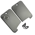 OkeyTech для телефона, карта для ключей, 2 кнопки, сменная крышка, чехол, брелок для ключей, дистанционный Автомобильный ключ для Renault Laguna Espace