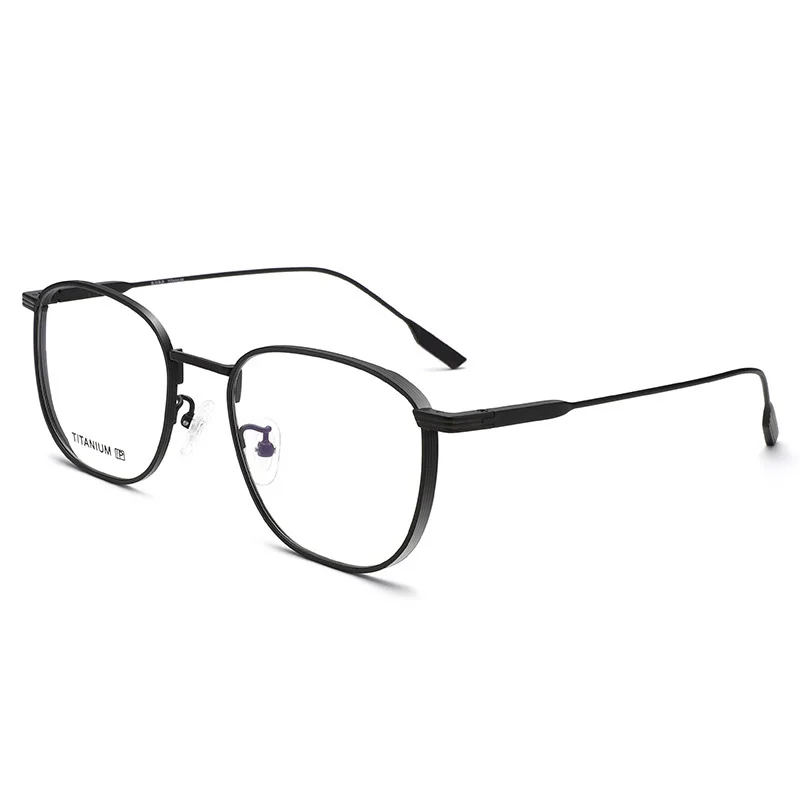 Оправа для очков титановая мужчин и женщин винтажная квадратная оправа