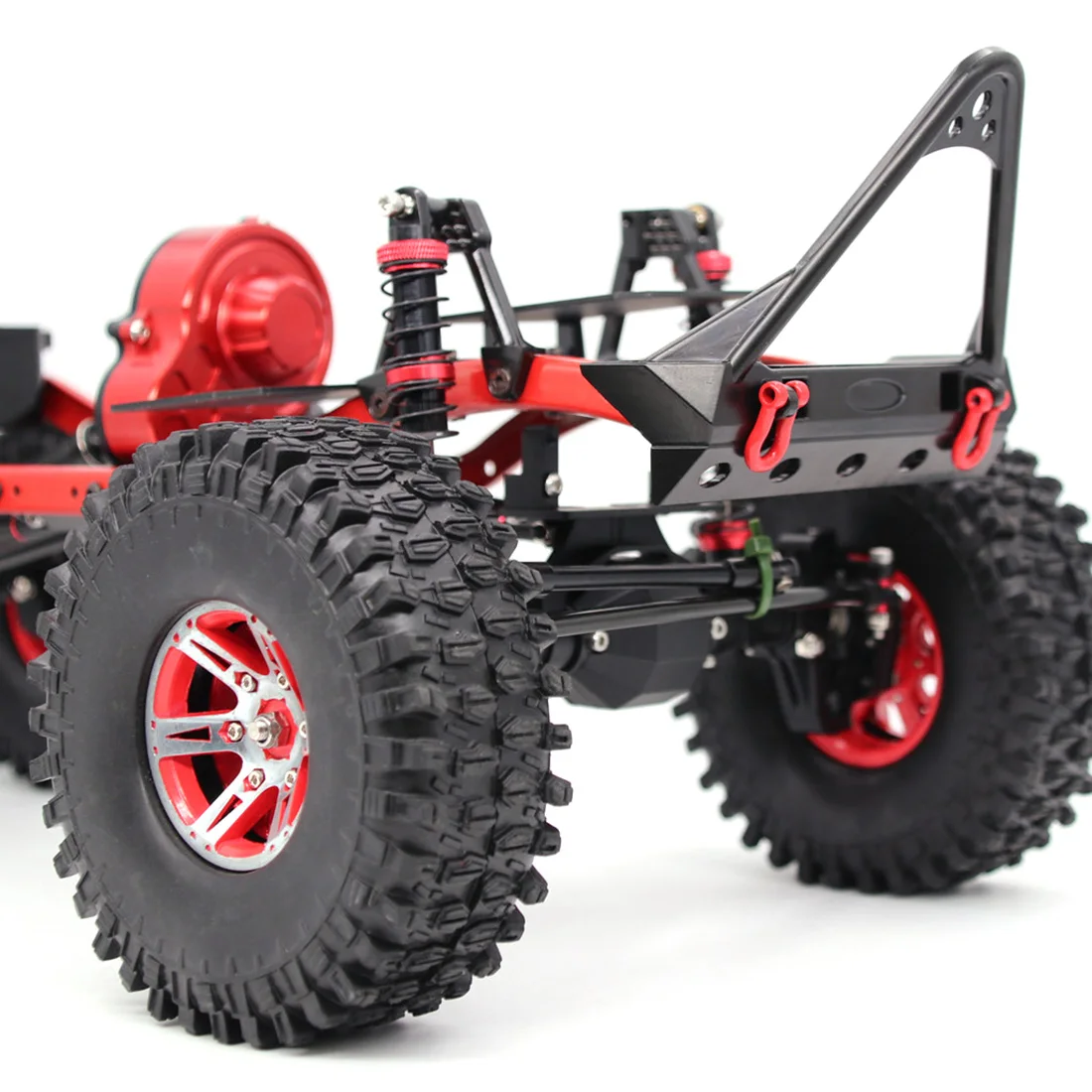 Upgrade Version 313mm Wheelbase Frame Chassis with Reverse Transmission Portal Axle for 1/10 AXIAL SCX10 RC Crawler Car | Игрушки и