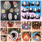 С рисунком золотой рыбки с вышивкой Мой сосед Тоторо с рисунком Безликий из Белый нашивки с лошадьми Вышитые заплаты логотипа Золотая рыбка патчи для одежды наклейки