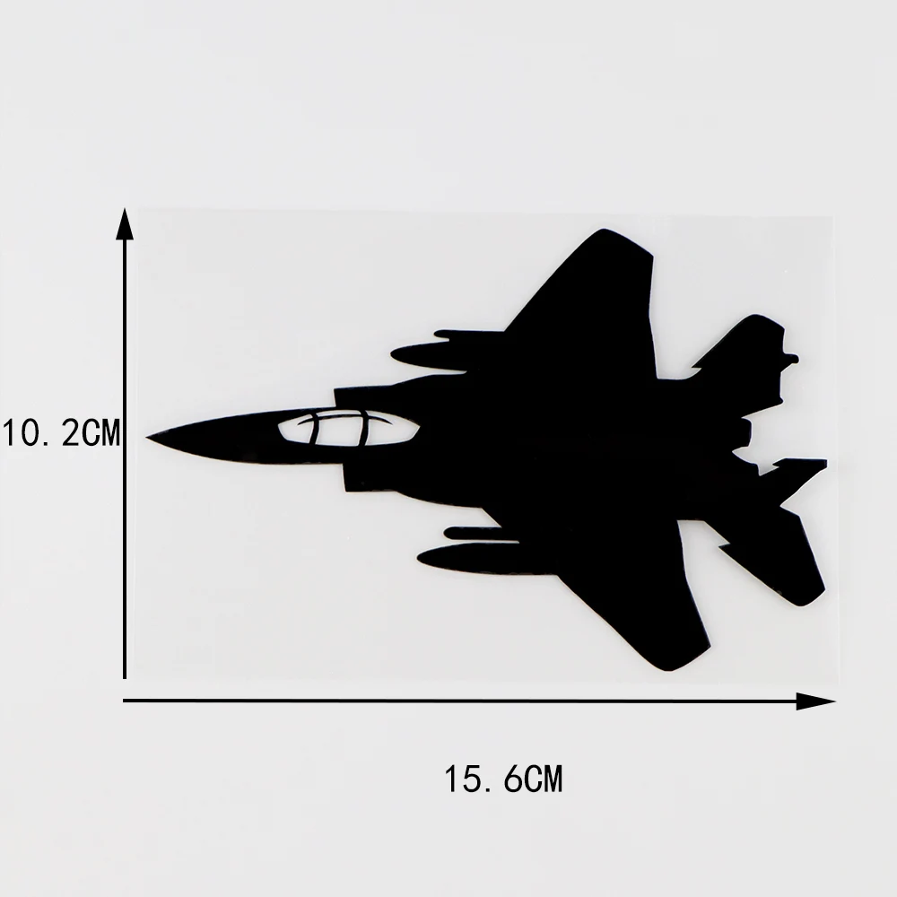 Интересные автомобильные наклейки YJZT 15 6x10 2 см украшение для самолета или боевика