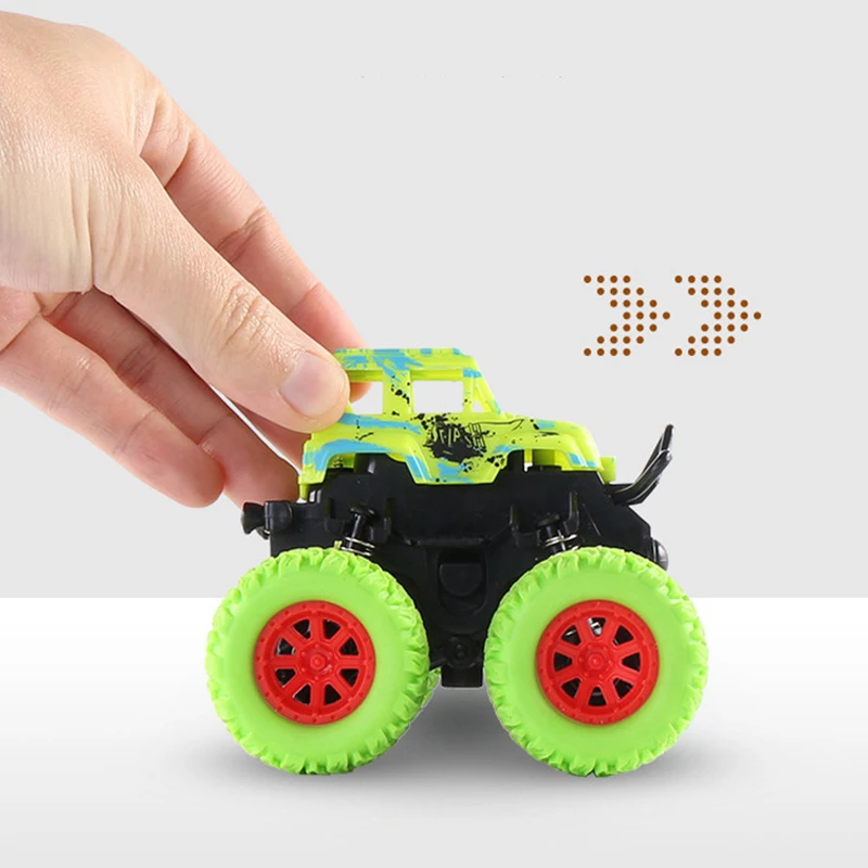 

Мини 8 см инерция внедорожника тянет назад автомобиль четыре колеса каскадер вращающийся автомобиль анти-столкновения модель автомобиля п...